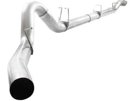 aFe ATLAS 5in Alum Steel DPF-Back Exhaust System 2007-10 GM Diesel Trucks V8-6.6L (td)
