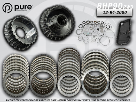 Pure Drivetrain 8HP90 High Performance Transmission Hard Parts Kit - RWD - Stage 2