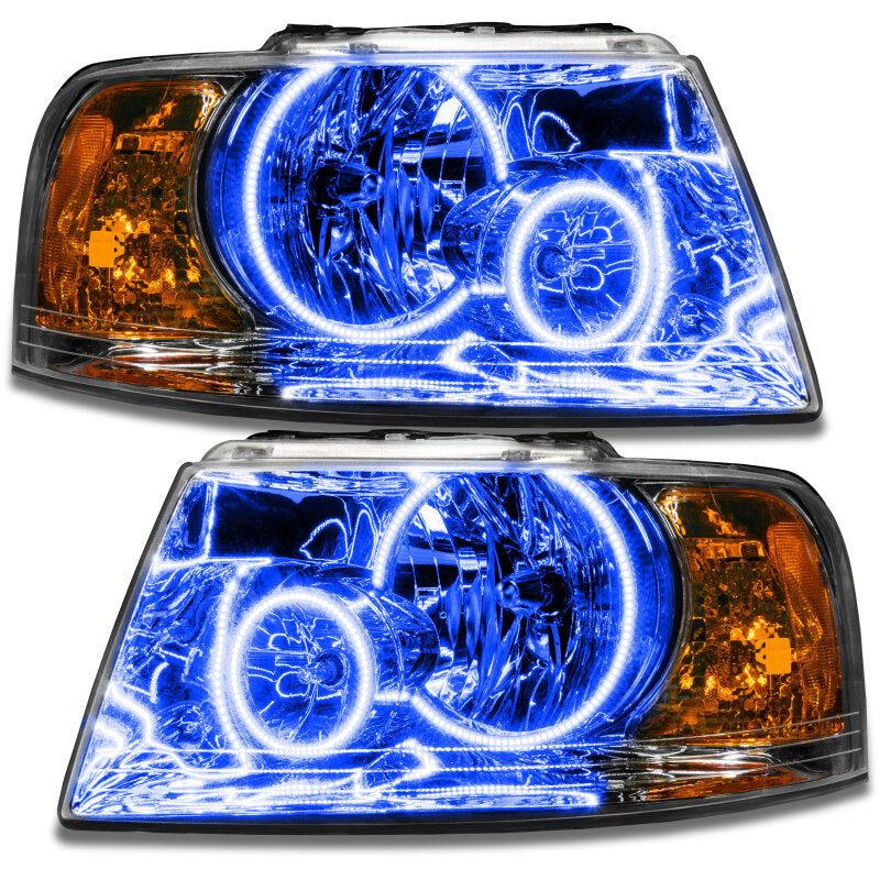 Oracle 03-06 Ford Expedition SMD HL - Chrome - ColorSHIFT w/o Controller