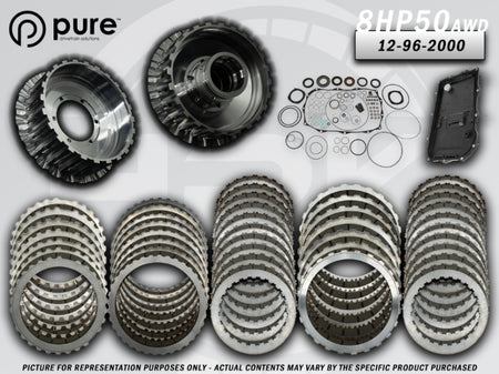 Pure Drivetrain 8HP50 High Performance Transmission Hard Parts Kit - AWD - Stage 2
