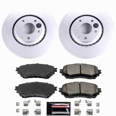 Power Stop 19-20 Mazda 6 Front Z23 Coated Brake Kit