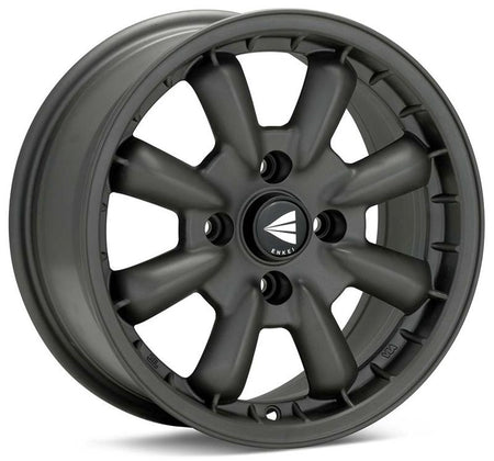Enkei Compe 15x8 0mm Offset 4x114.3 Bolt Pattern 72.6mm Bore Dia Matte Gunmetal Wheel