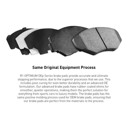 R1 13-19 Cadillac CTS-V Rear Optimum OE Brake Pads