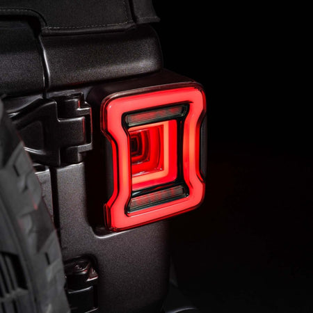 Form Lighting 2018-2023 Jeep Wrangler LED Tail Lights Smoke (Pair)