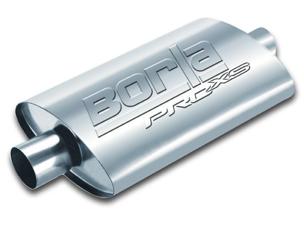 Borla 2.50in Dual In/Out 19in x 9.5in x 4in PRO-XS Muffler