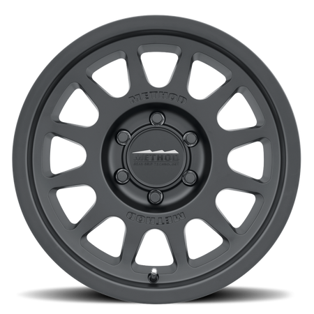 Method MR703 17x8.5 +35mm Offset 6x5.5 106.25mm CB Matte Black Wheel