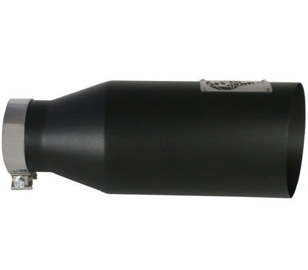 aFe MACH Force-Xp Universal Exhaust Tip 4 IN Inlet x 7 IN Outlet x 18 IN L