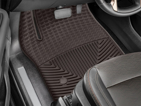 WeatherTech 2021+ Cadillac Escalade Front Rubber Mats - Cocoa