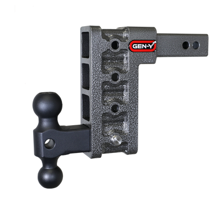 Gen-Y Mega Duty 2in Shank 7.5in Drop 1.5K TW 10K Hitch w/GH-031 Dual-Ball