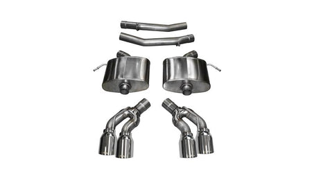 Corsa 2016-2019 Cadillac CTS V 6.2L V8 2.75in Polished Xtreme Axle-Back Exhaust