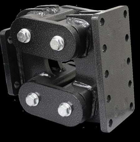 Gen-Y Victory Lane Torsion-Flex Flat Plate Trailer Coupler (1.5K-2.4K TW 21K Towing)