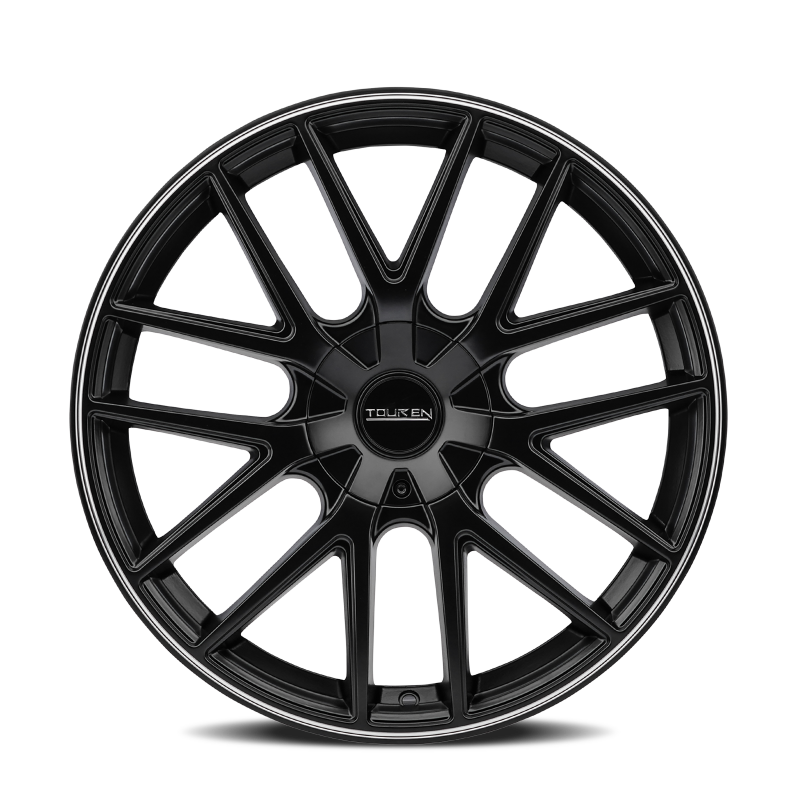 Touren 3260 TR60 17x7.5 / 5x100/114.3 BP / 42mm Offset / 72.62mm Hub Matte Black Machined Wheel
