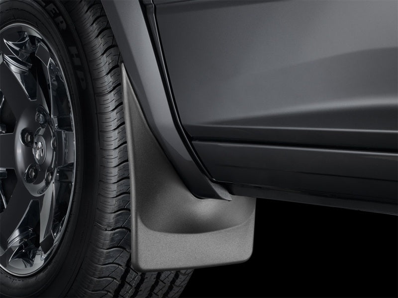 WeatherTech 2017+ Jeep Compass No Drill MudFlaps - Black