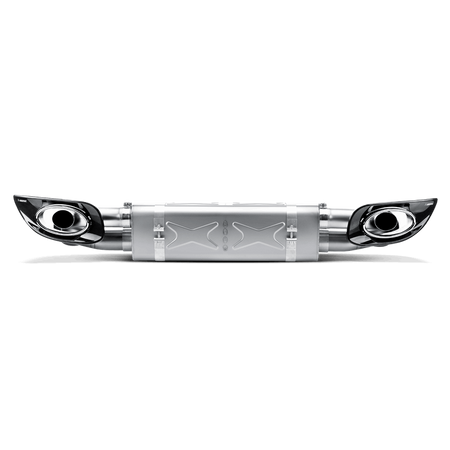 Akrapovic 10-13 Porsche 911 Turbo / Turbo S (997 FL) Slip-On Line (Titanium) w/ Titanium Tips