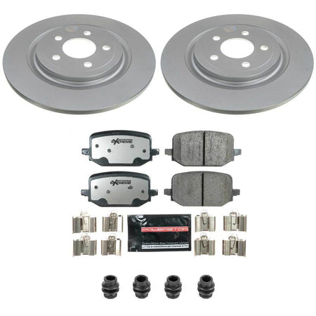 Power Stop 20-25 Ford Explorer Rear Z36 Coated Truck & Tow Brake Kit