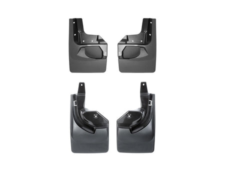 WeatherTech 24-26 Jeep Wrangler 2-Door Front & Rear Mudflaps - Black