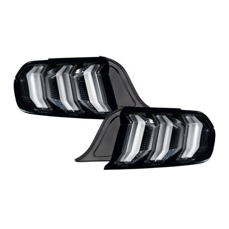 Form Lighting 2015-2023 Ford Mustang LED Tail Lights Smoke (Pair)
