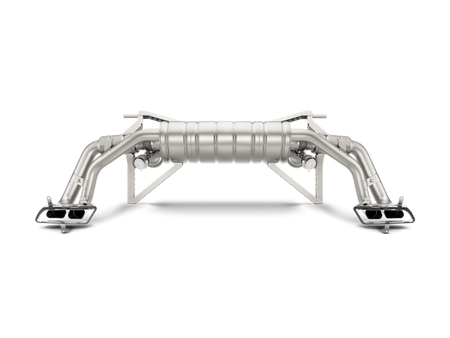 Akrapovic 16-17 Audi R8 5.2 FSI Coupe/Spyder Slip-On Line (Titanium) w/ Carbon Titanium Tips