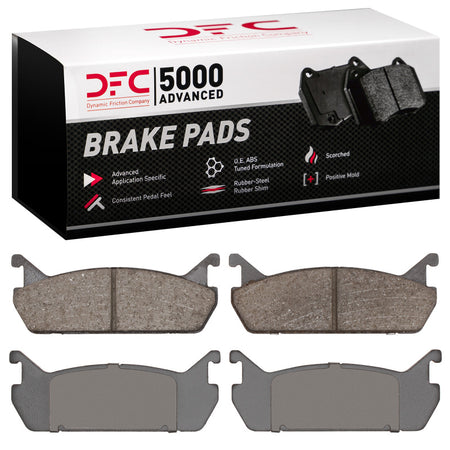 DFC 90-96 Ford Escort Rear 5000 Advanced Ceramic Brake Pads