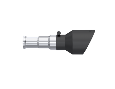 MBRP 19-24 Ram 1500 Classic 5.7L Hemi 5in OD Dual Wall Angle Cut T304 BLK CB Exhaust Tips - Pair
