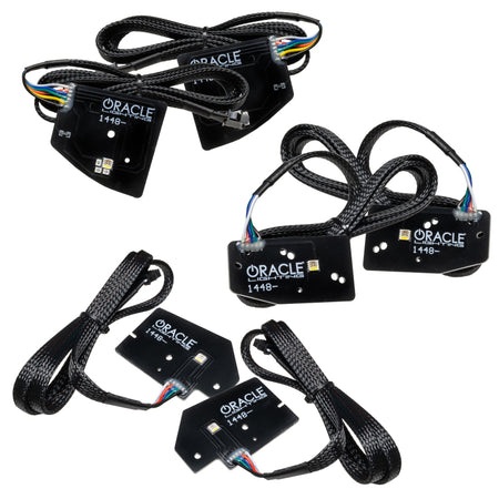 Oracle 19-21 RAM 1500 Projector LED Headlight DRL Kit - ColorSHIFT RGBW+A w/o Controller