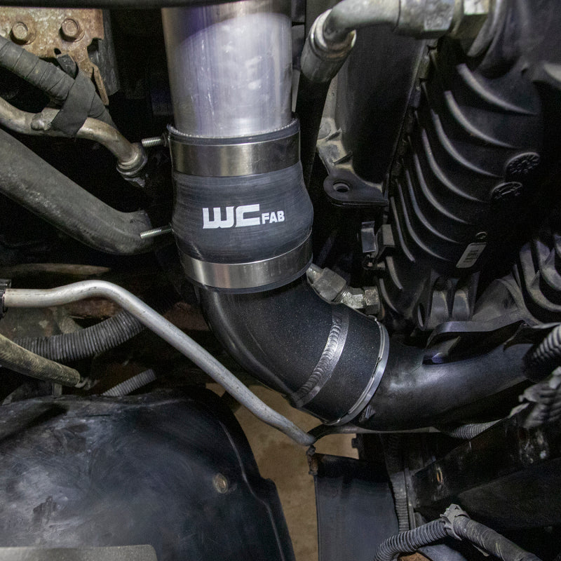 Wehrli 06-10 GM Duramax LBZ/LMM Intercooler Outlet Elbow Kit - Deore Gold