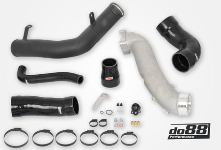 do88 Audi RS3 2.5T (8V)/TT RS 2.5T (8S) Charge Pipes (do88 Intercooler) - Black