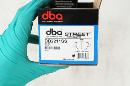 DBA 10-19 Audi A3 FWD Rear Street Series Brake Pads