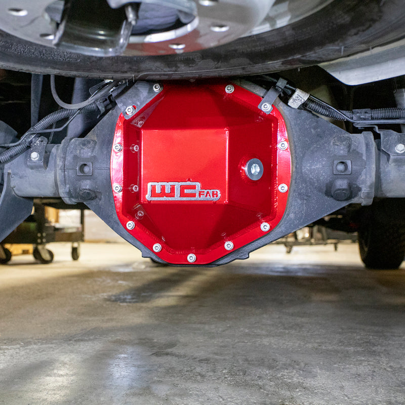 Wehrli 20-26 GM Duramax/19-24 Cummins Rear Axle Differential Cover - Fine Texture Black