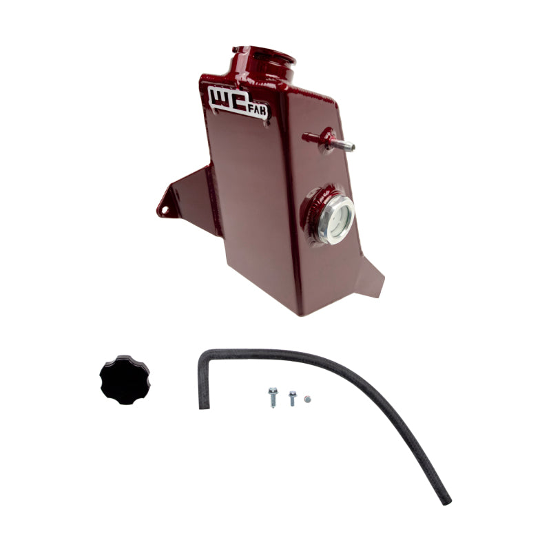 Wehrli 10-12 Cummins 6.7L OEM Placement Coolant Tank - Candy Red