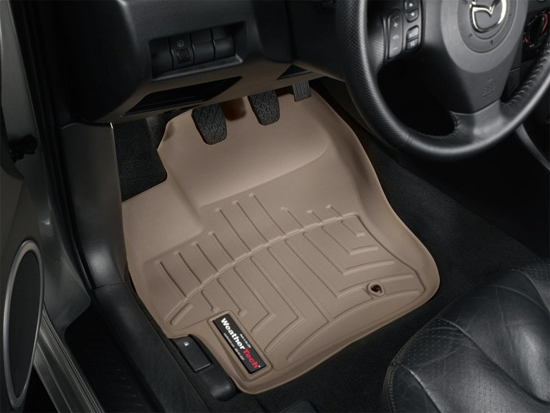 WeatherTech 04+ Mazda  3 Front FloorLiner - Tan