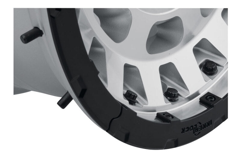 Icon Hammer Pro 17x8.5 / 5x5 / -6mm / 4.5in BS - Silver Machined