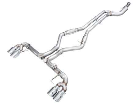 AWE Tuning 22-26 BMW M240i (G42) Track Edition Exhaust - Chrome Silver Tips