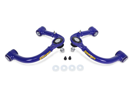 SuperPro 05-23 Toyota Tacoma 4WD Front Upper Fixed Offset Control Arm Set