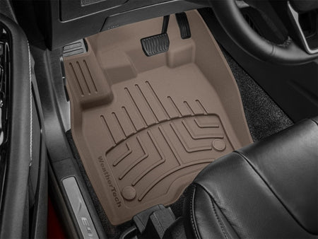 WeatherTech 2015+ Ford Edge Front FloorLiner HP - Tan