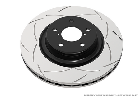 DBA 07-13 Honda Fit/Jazz Rear T2 Slotted Street Series Rotor