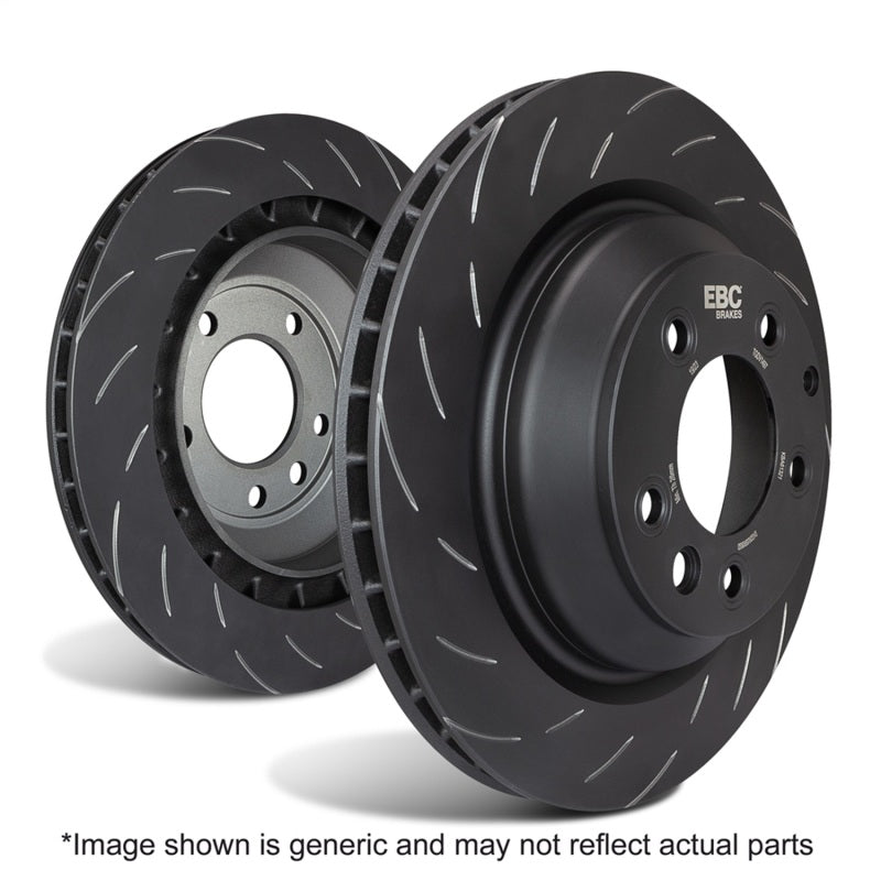 EBC Racing 2016+ Ford Focus RS (Mk3) SG Series One Piece Rear Rotor Set