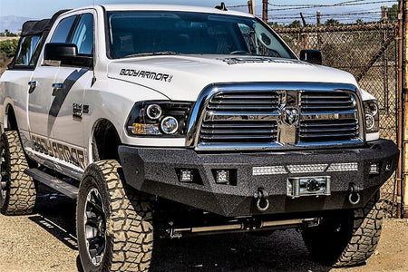 Body Armor 4x4 13-18 Dodge Ram 2500/3500 Eco Series Front Winch Bumper