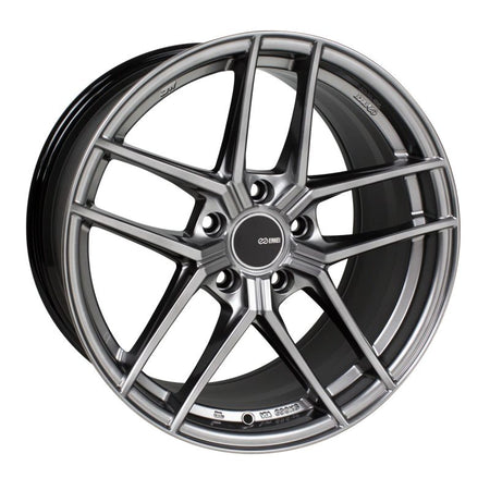 Enkei TY5 19x8.5 5x112 42mm Offset 72.6mm Bore Hyper Silver Wheel