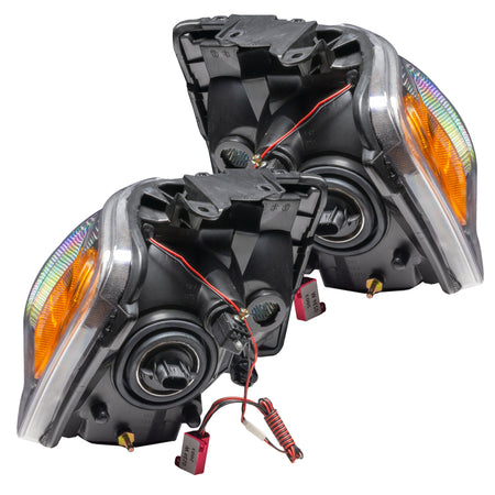 Oracle 07-09 Dodge Durango SMD HL - Chrome - ColorSHIFT w/ Simple Controller