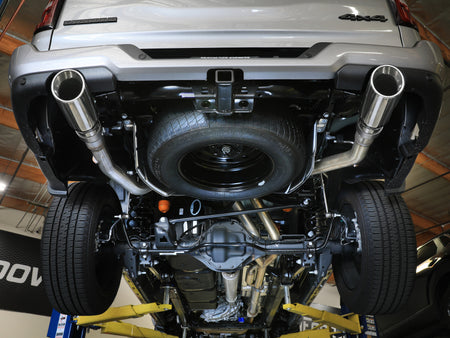 aFe Vulcan Series Cat-Back Exhaust System RAM 1500 2025 V6-3.0L (tt)- Polished Tips