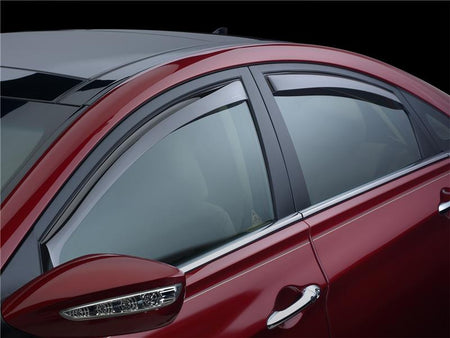 WeatherTech 2015+ Chevy Colorado/GMC Canyon Front Side Window Deflectors - Dark Smoke