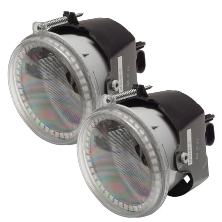 Oracle 05-10 Chrysler 300C Pre-assembled Halo Fog Lights - Red