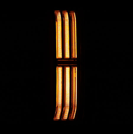 AlphaRex 24-25 Toyota Tacoma NOVA-Series LED Prismatic Tail Lights - Black