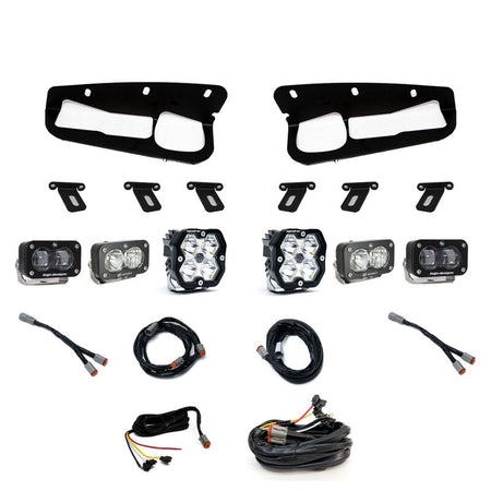 Baja Designs 21-25 Ford Bronco Squadron 2.0 Sport (Spot) / S2 SAE / S2 Sport D/C Steel Bmpr w/UP