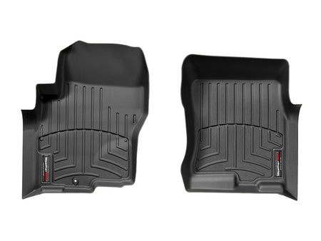 WeatherTech 05+ Nissan Frontier Crew Cab Front FloorLiner - Black