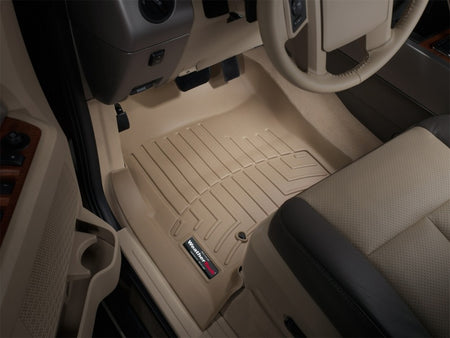 WeatherTech 07+ Ford Expedition Front FloorLiner - Tan