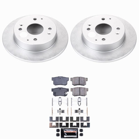 Power Stop 98-99 Acura CL Rear Z23 Coated Brake Kit