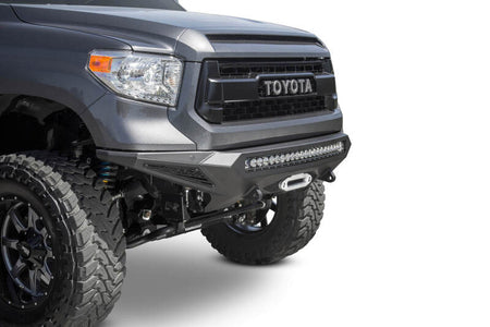 Addictive Desert Designs 2014+ Toyota Tundra Stealth Fighter Front Bumper w/Winch Mount & Sensors