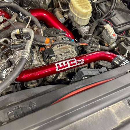 Wehrli 11-16 GM Duramax LML Upper Coolant Pipe - Sparkle Copper
